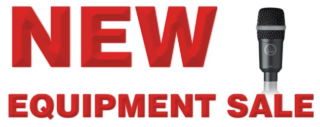 New Equipment Sale